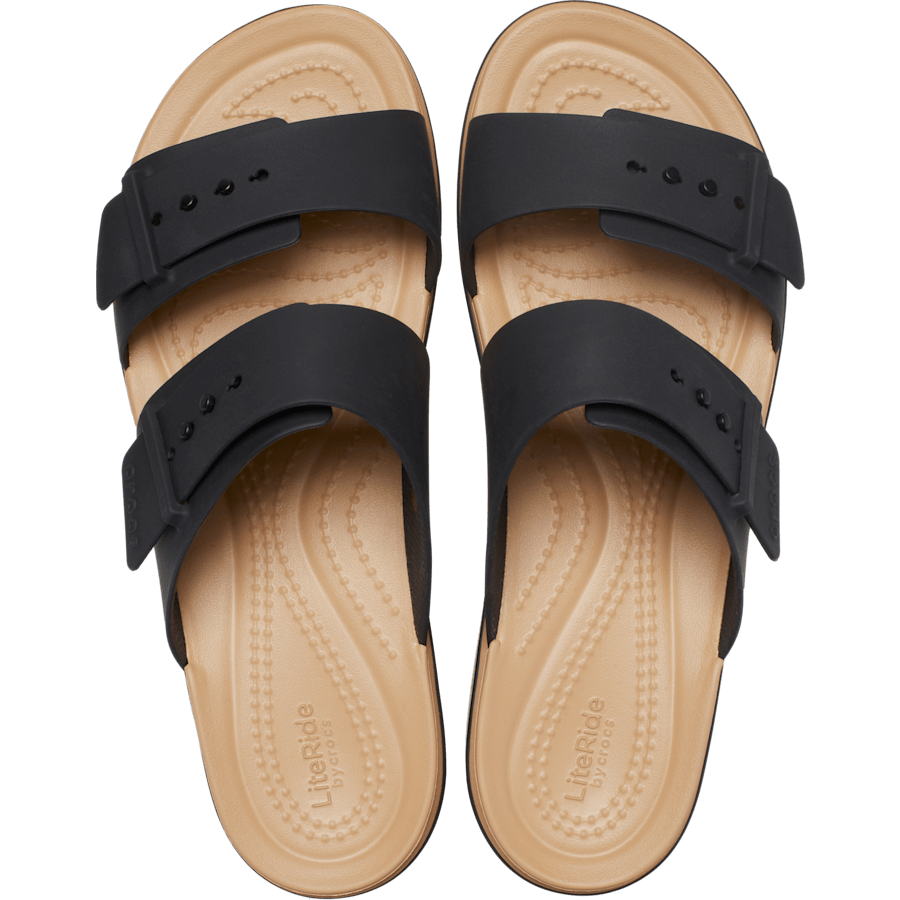 Crocs Classic | Brooklyn Buckle Matte Wrap Low Wedge