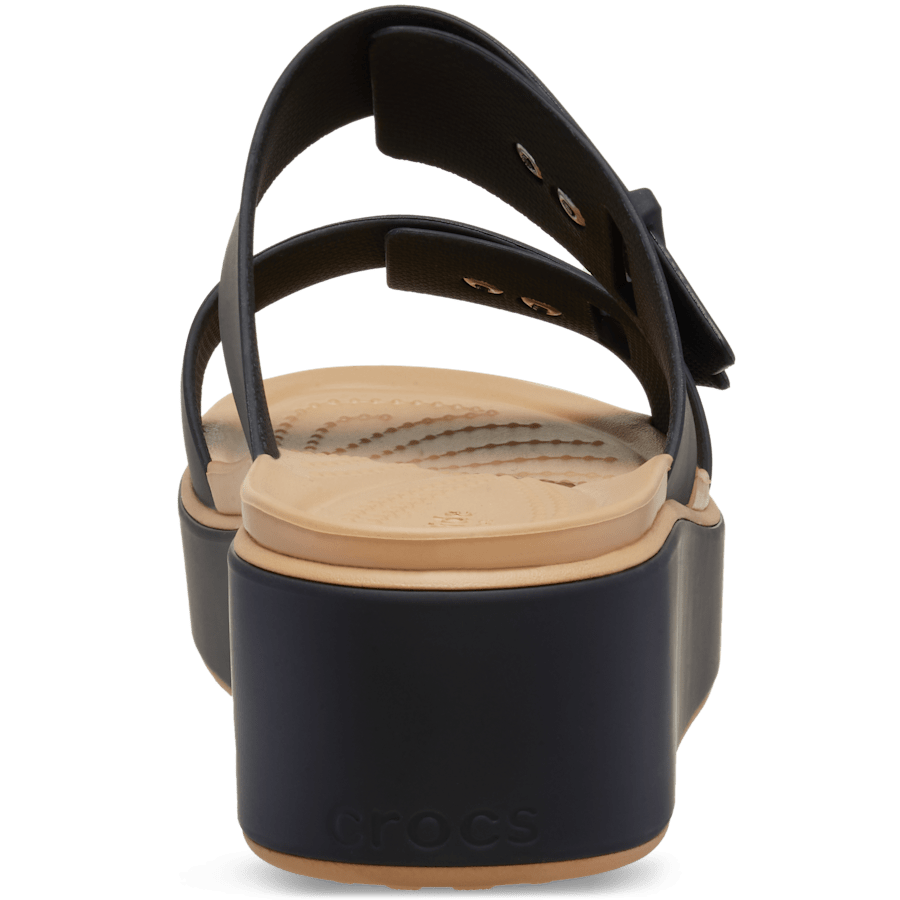 Crocs Classic | Brooklyn Buckle Matte Wrap Low Wedge