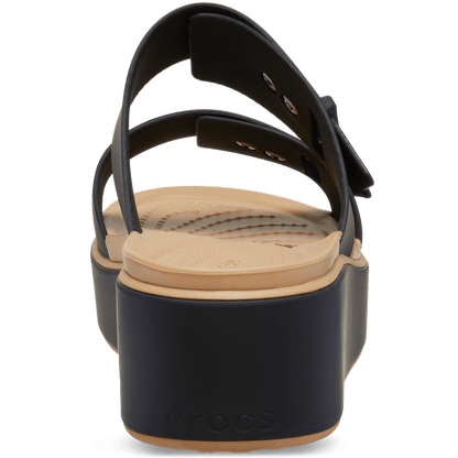 Crocs Classic | Brooklyn Buckle Matte Wrap Low Wedge