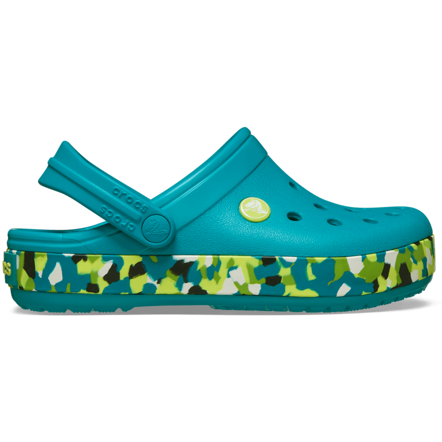 Crocs Recommended | Kids' Crocband Glow Confetti Band Clog