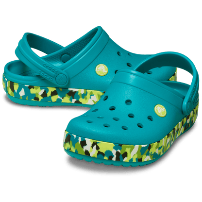 Crocs Recommended | Kids' Crocband Glow Confetti Band Clog