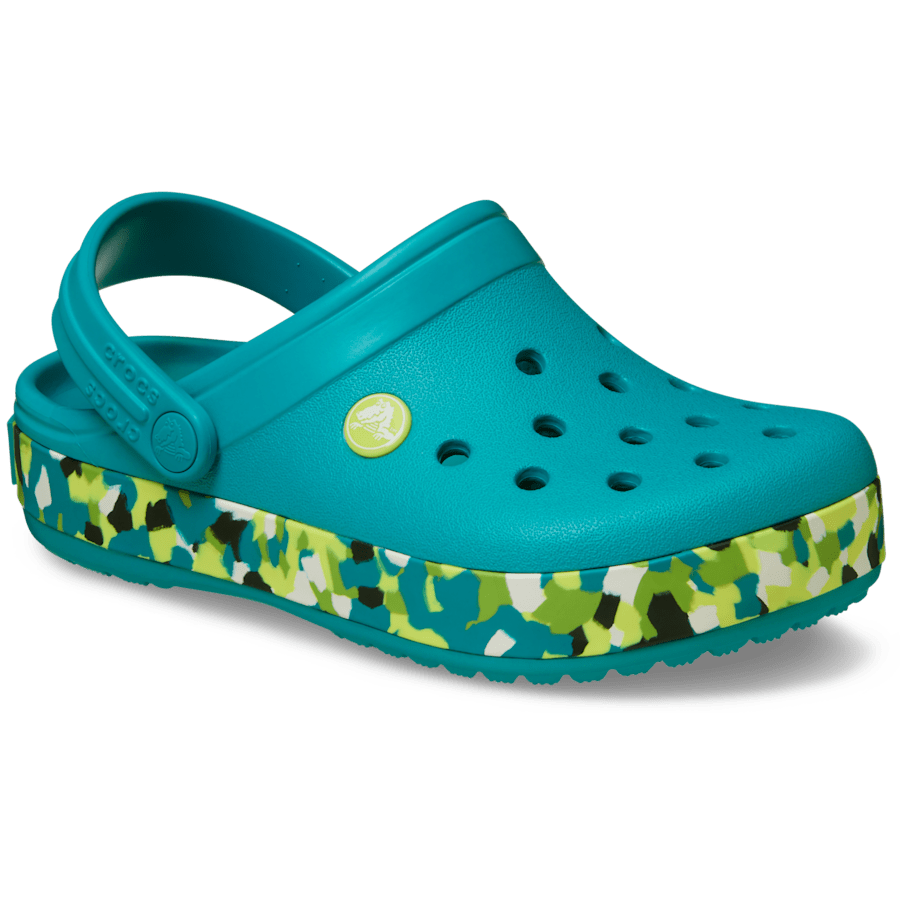Crocs Recommended | Kids' Crocband Glow Confetti Band Clog