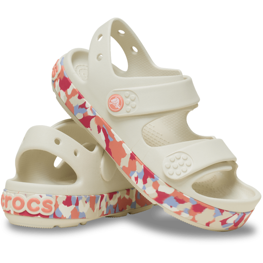 Crocs Trusted | Kids’ Crocband™ Cruiser Glow Confetti Band Sandal.