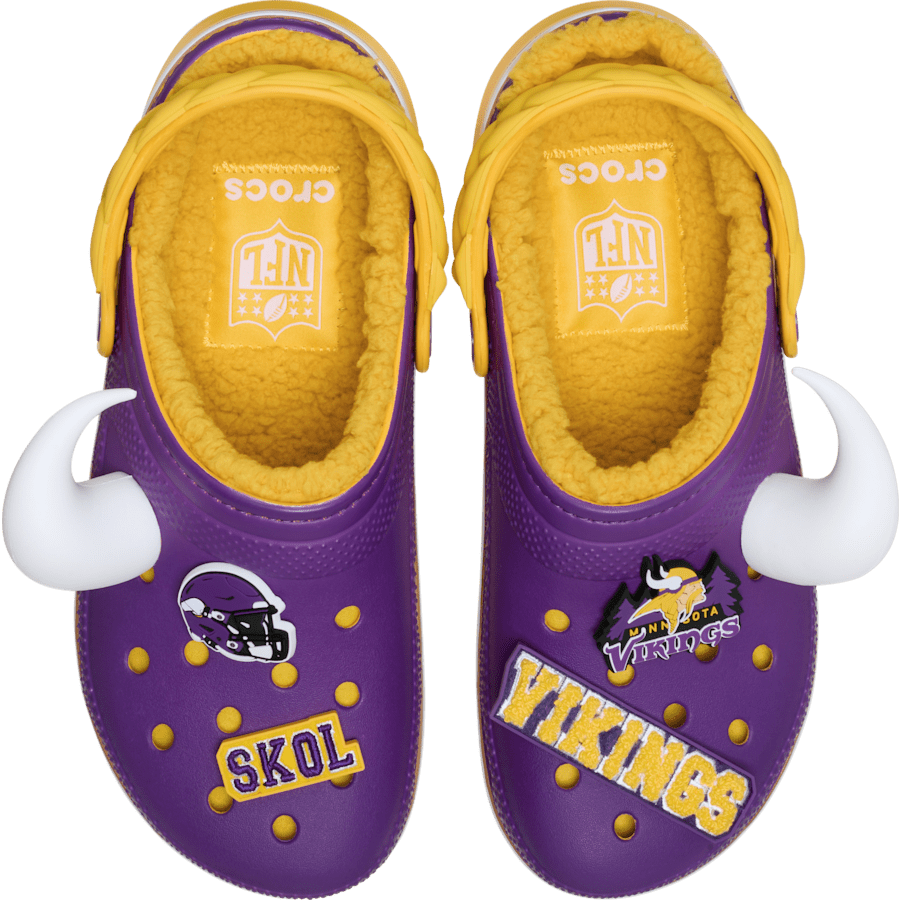 Crocs Top Pick | NFL Minnesota Vikings Classic Lined Clog