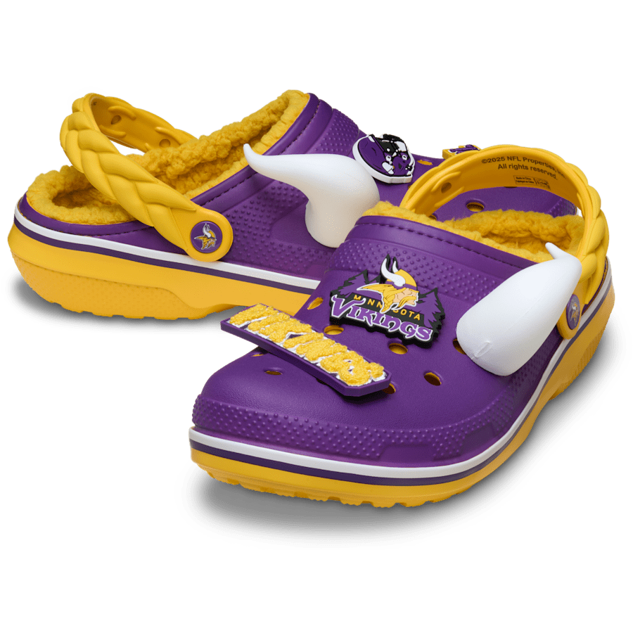 Crocs Top Pick | NFL Minnesota Vikings Classic Lined Clog