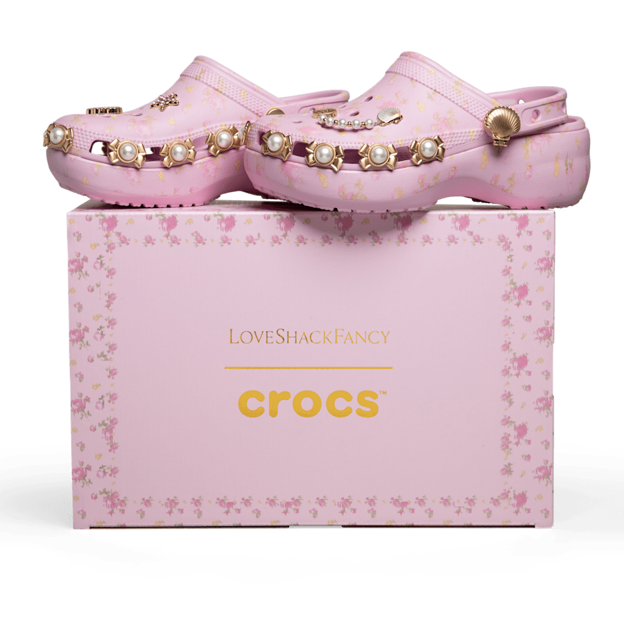 Crocs New | LoveShackFancy Classic Platform Clog
