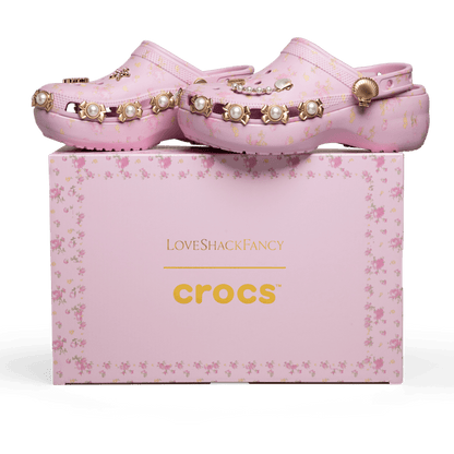 Crocs New | LoveShackFancy Classic Platform Clog