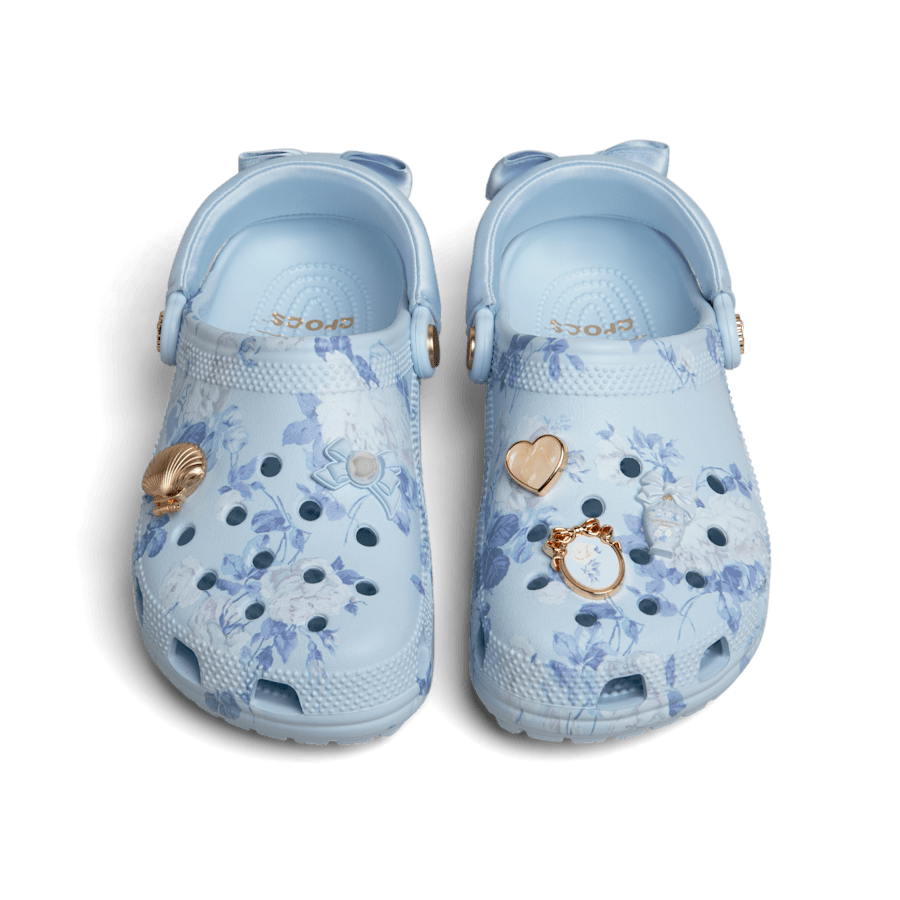 Crocs Trusted | LoveShackFancy Blue Classic Clog