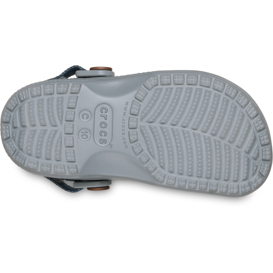 Crocs Popular | Toddler Classic Denim Adjustable Backstrap Clog