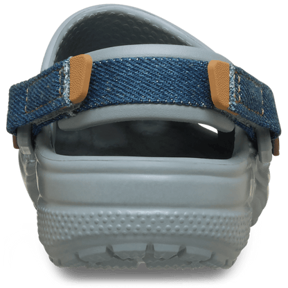 Crocs Popular | Toddler Classic Denim Adjustable Backstrap Clog