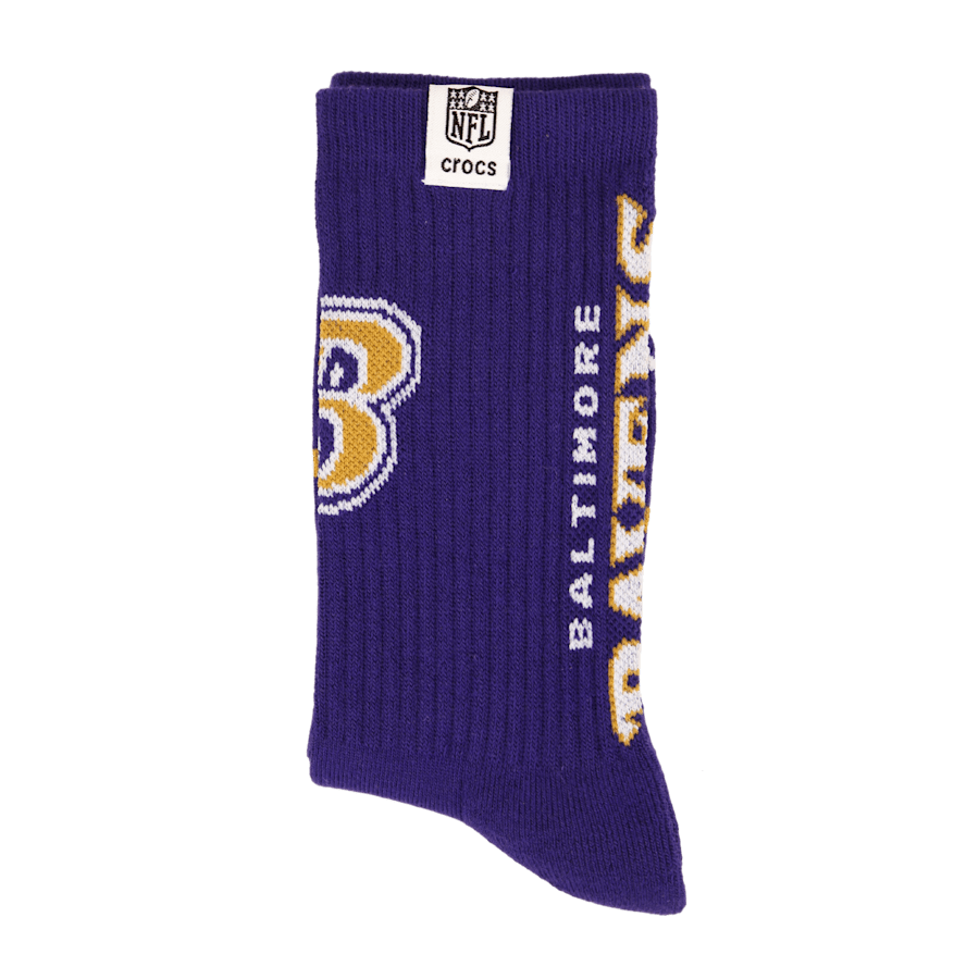 Crocs Hot Sale | NFL Baltimore Ravens Crocs Socks
