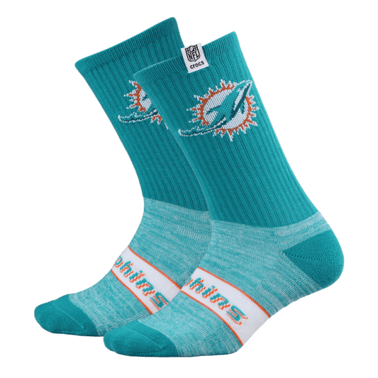 Crocs Customer Favorite | NFL Miami Dolphins Crocs Socks