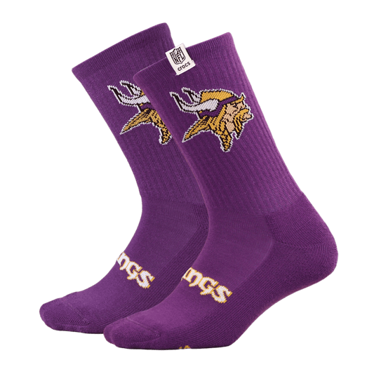 Crocs Exclusive | NFL Minnesota Vikings Crocs Socks