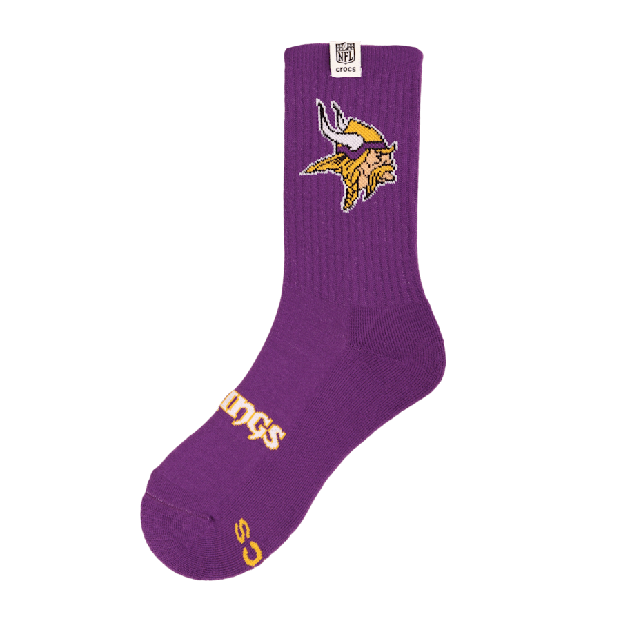 Crocs Exclusive | NFL Minnesota Vikings Crocs Socks