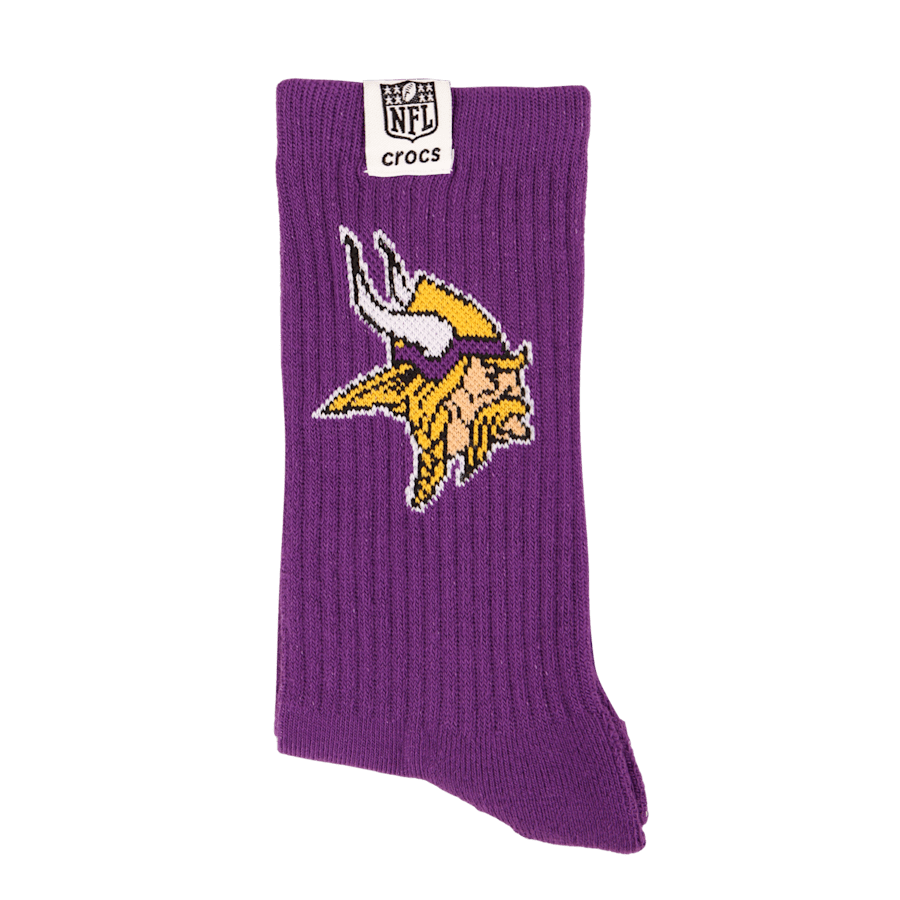Crocs Exclusive | NFL Minnesota Vikings Crocs Socks