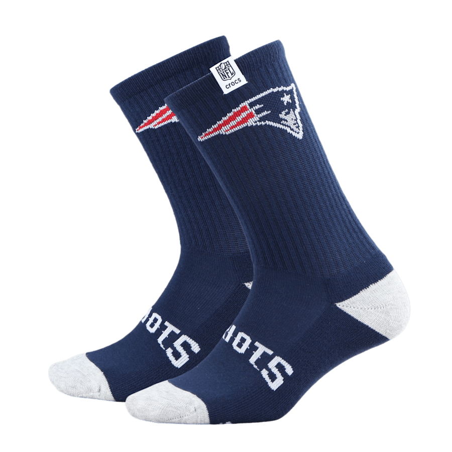 Crocs Popular | NFL New England Patriots Crocs Socks