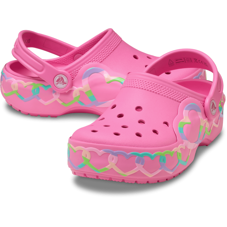 Crocs Sale | Kids' Classic Heart Lights Clog
