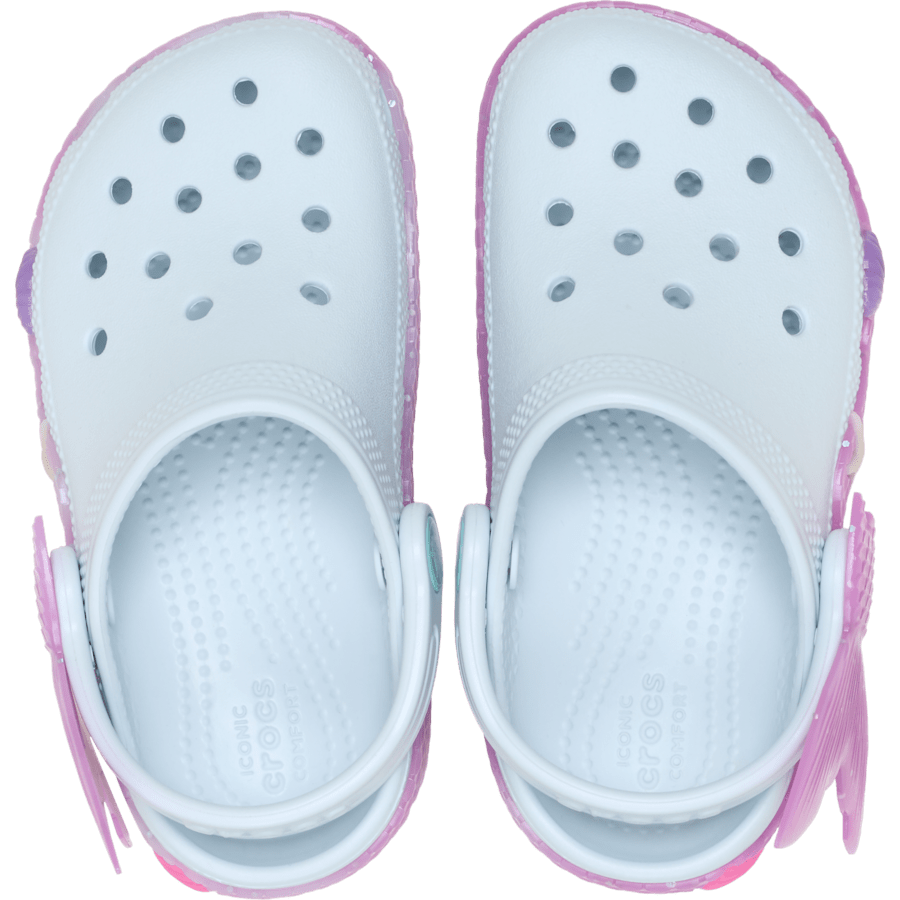 Crocs New | Toddler Classic IAM Color Change Mermaid Clog