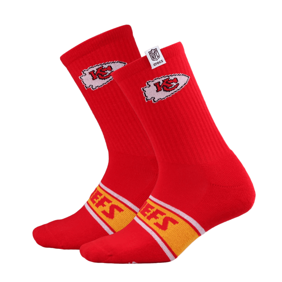 Crocs Everyday | NFL Kansas City Chiefs Crocs Socks