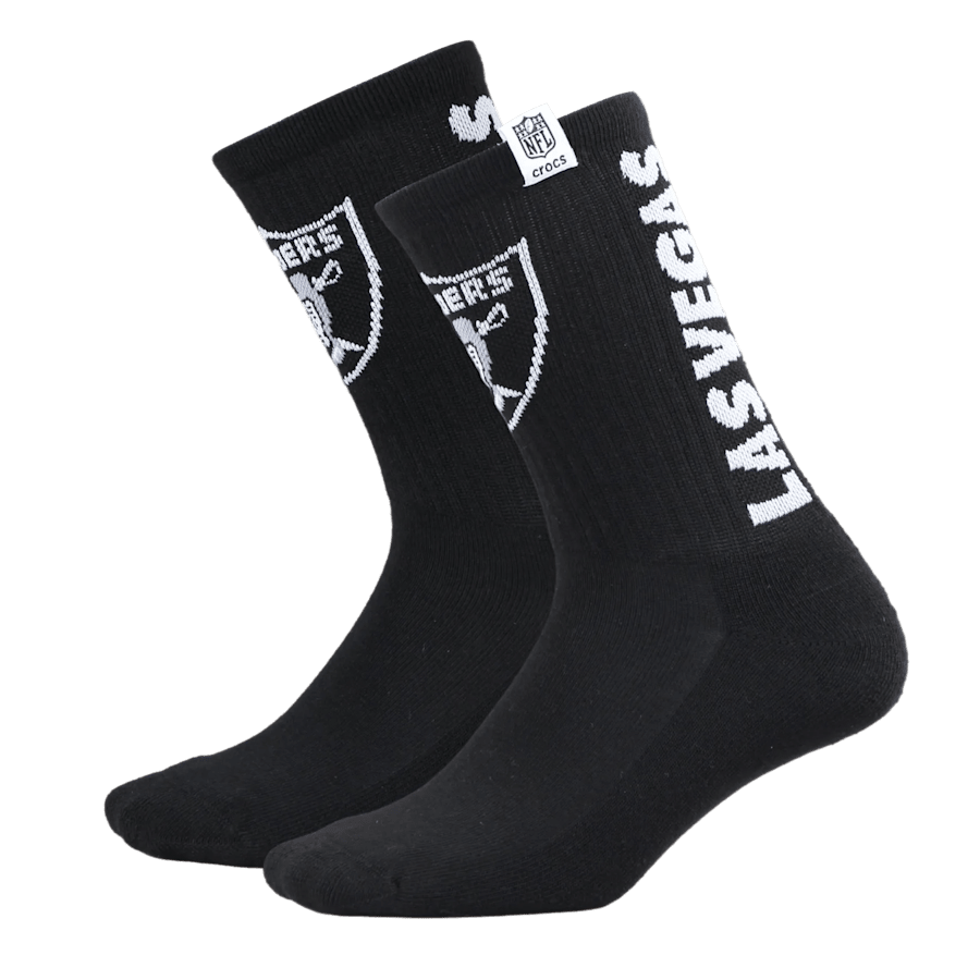 Crocs Top Pick | NFL Las Vegas Raiders Crocs Socks