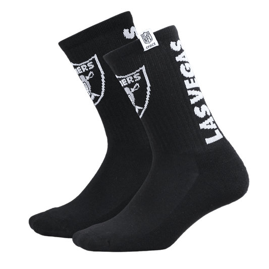 Crocs Top Pick | NFL Las Vegas Raiders Crocs Socks