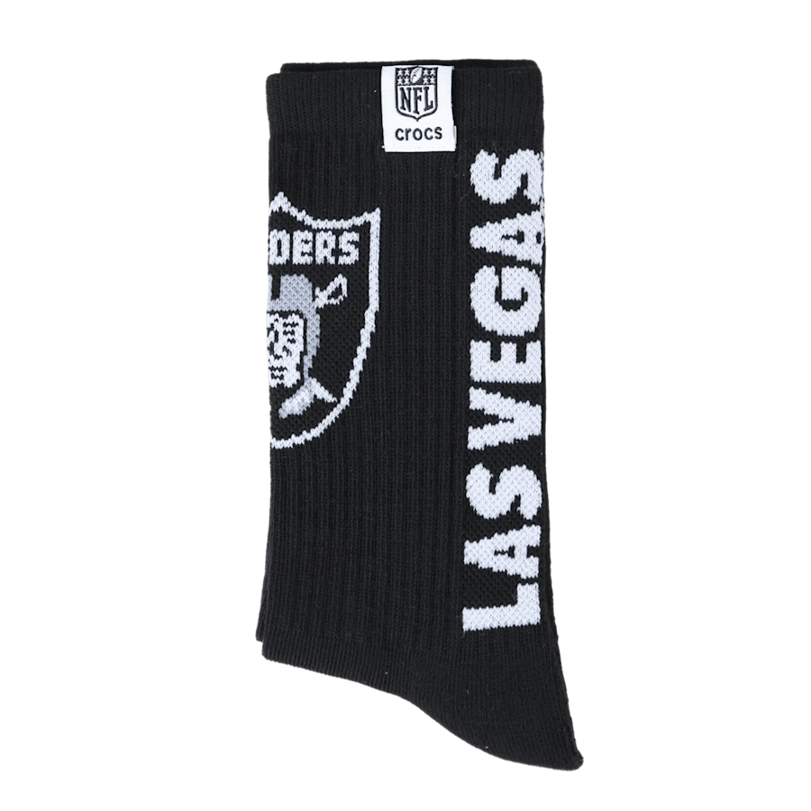 Crocs Top Pick | NFL Las Vegas Raiders Crocs Socks