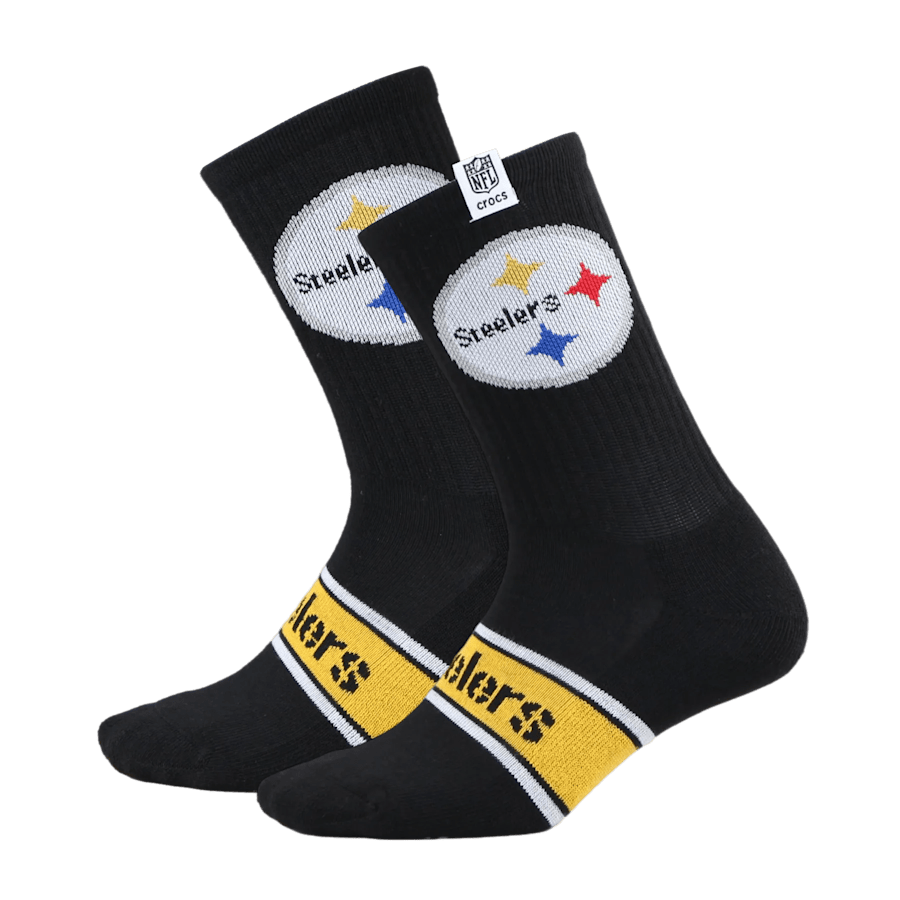 Crocs Customer Favorite | NFL Pittsburgh Steelers Crocs Socks