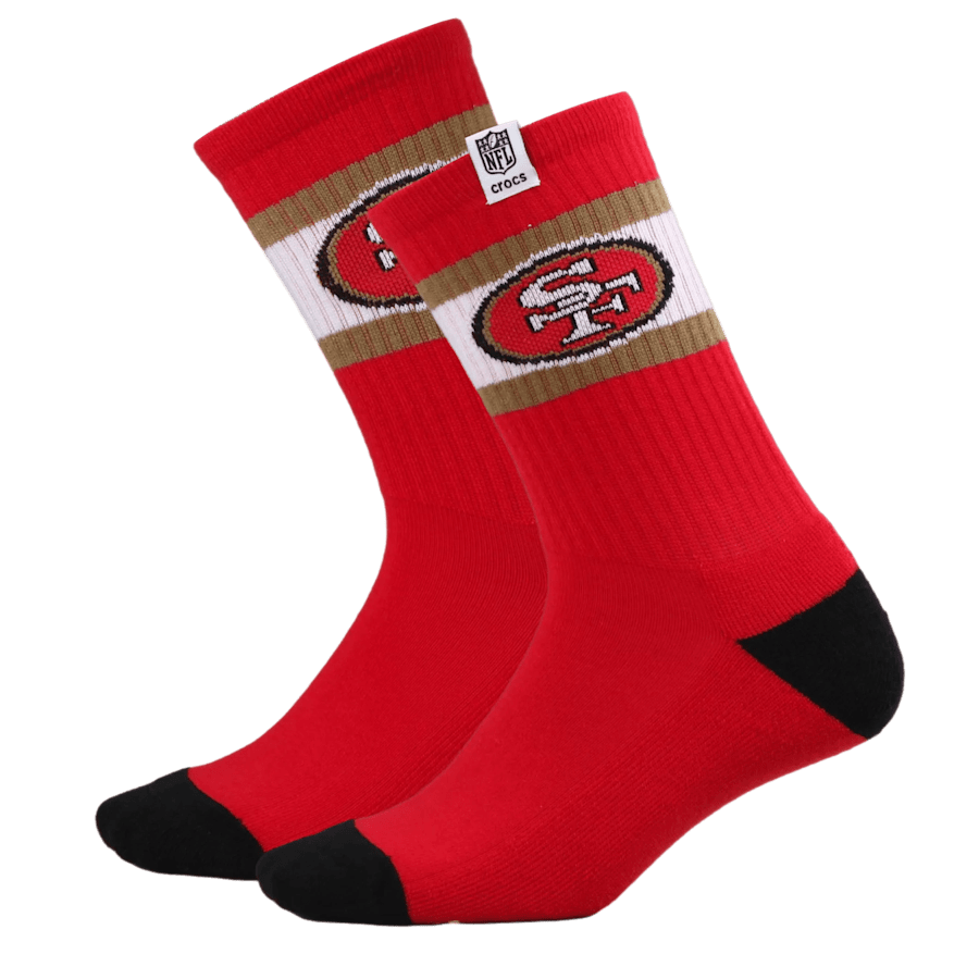 Crocs Hot Sale | NFL San Francisco 49ers Crocs Socks
